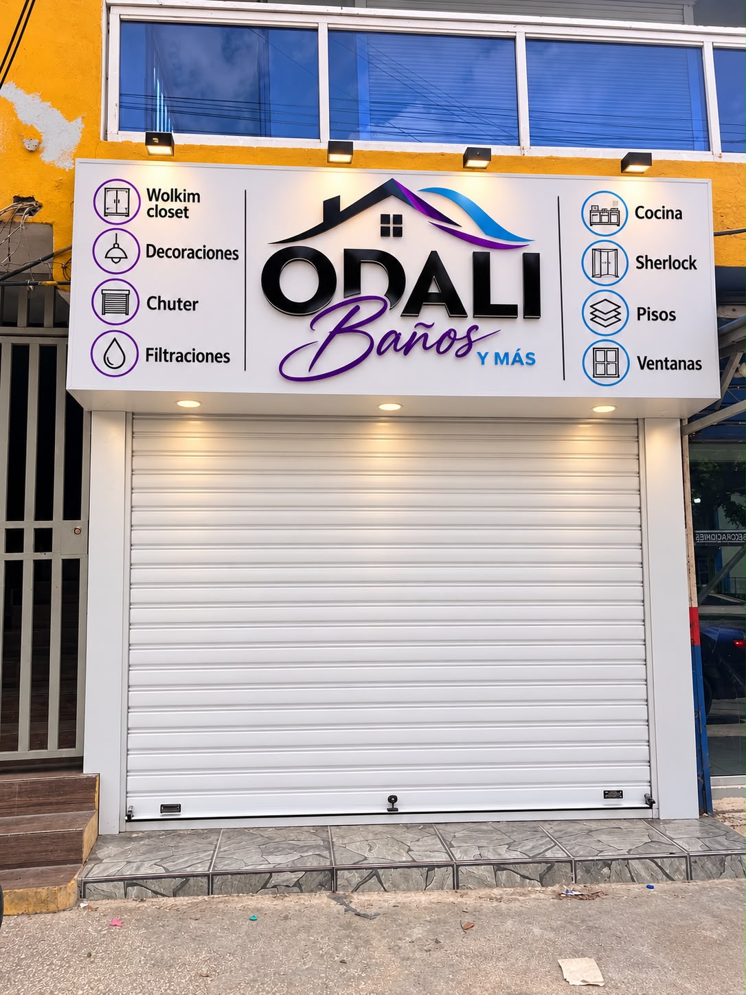 Nuestro local en Av. Charles de Gaulle